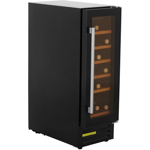 Belling 300BLKWC Built In Wine Cooler Fits 18 Bottles Black G