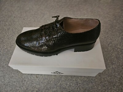Bottes Cavallo 'Olymp' Noires En Cuir - Pointure 40 (6 1/2) - Avec Fermeture Zip Et Lacets - Neuves