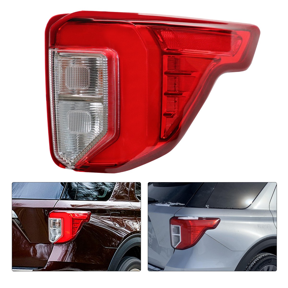 Right Side LED Tail Light For Ford Explorer 2020 2021 -2024 Rear