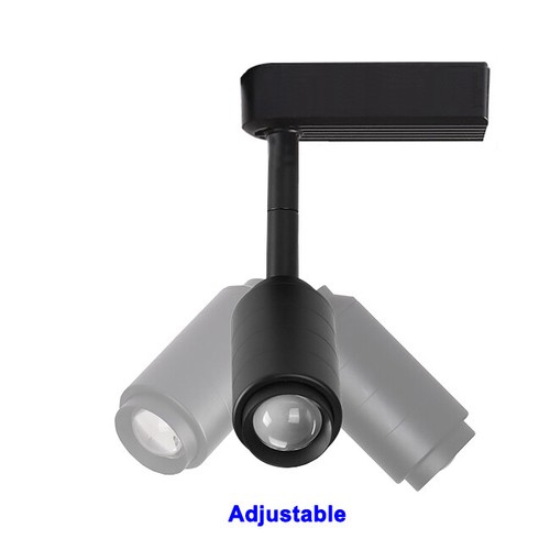LED Ceiling Light Picture Project Lamp Track Rail Focus Lighting Zoom Adjustable - Picture 11 of 14