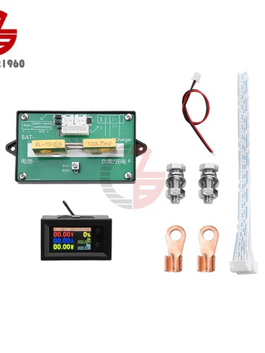 DC7~200V 20A Coulomb Meter 9 in1 Digital Voltage Current Power Energy Tester - Picture 11 of 26