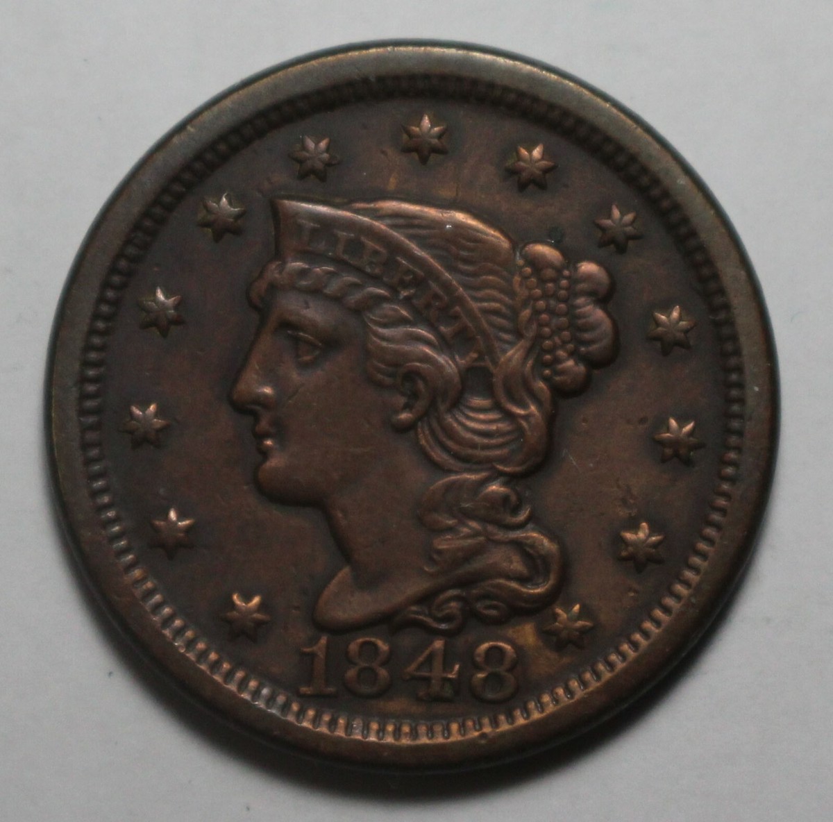 DONページ 1848 Large Cent ZC561 | eBay
