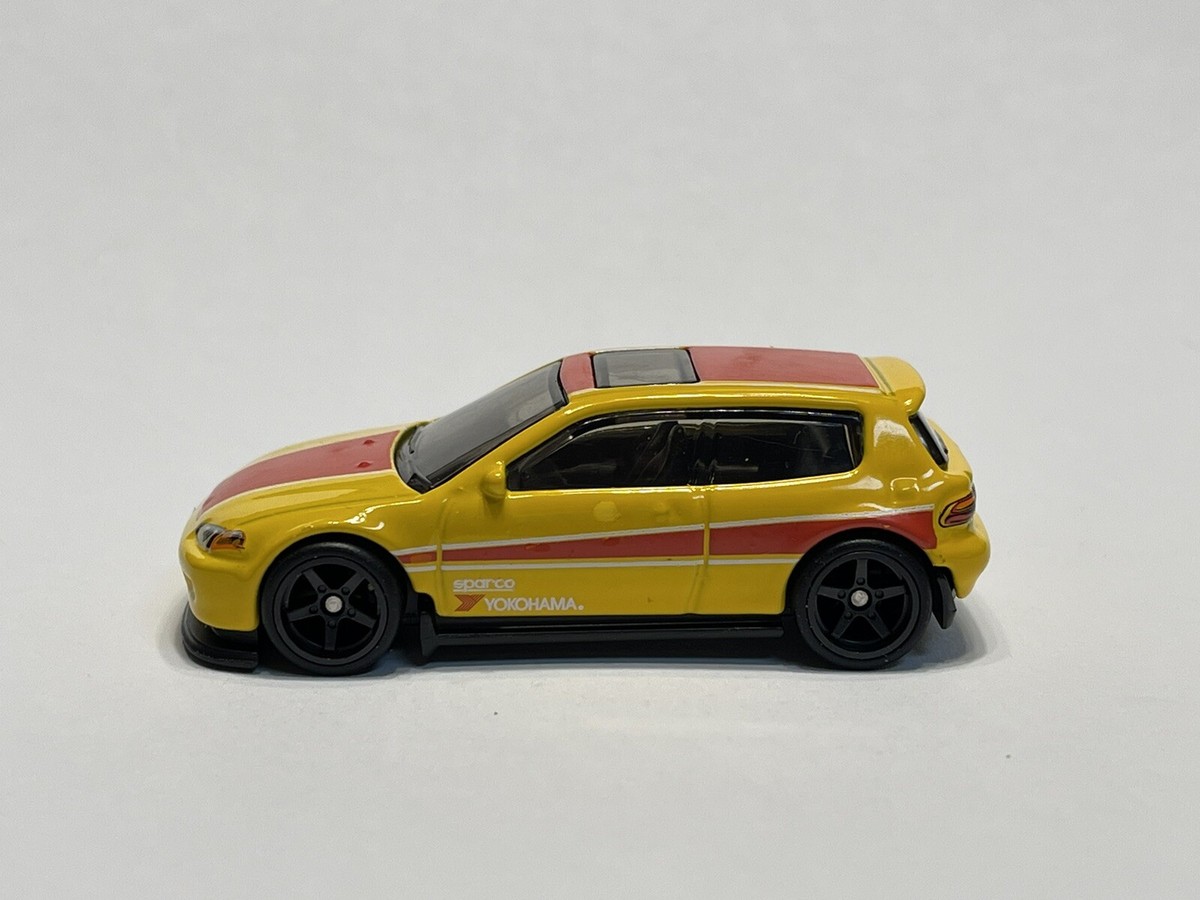 ミニカー Hotwheels 2024 Honda Civic EG custom!!! HOT WHEELS 2024 Honda Civic EG Unspun Factory Customs Many