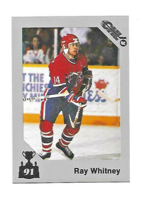 CHL Card  1991 - Ray Whitney - Spokane Chiefs #82 - Kölner EC 91/92 - Hurricanes