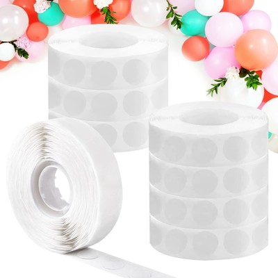 WISYOK 4000 Pcs Glue Dots for Balloons Removable Double-Sided Adhesive Dots C...