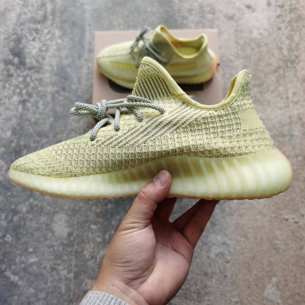 UK NEW YZY Boost 350 V2 SPORT TRAINER FITNESS PALESTRA SPORT CORSA SCARPE SHOCK foto 3