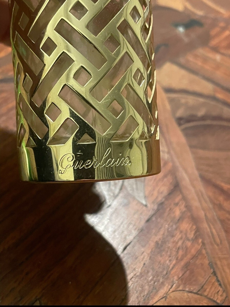 Vintage GUERLAIN Shalimar Refill Perfume Bottle 1982 Paris Gold