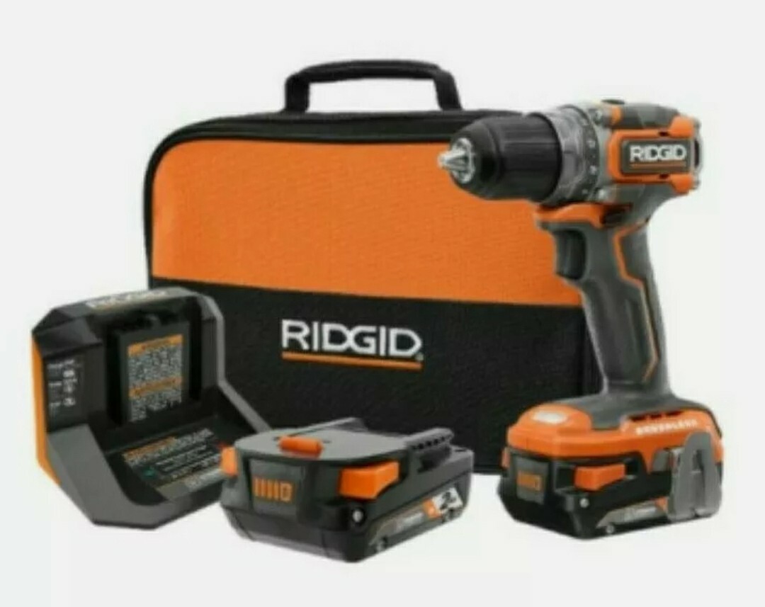 RIDGID R8701K Brushless 18V Sub-Compact Cordless 1/2
