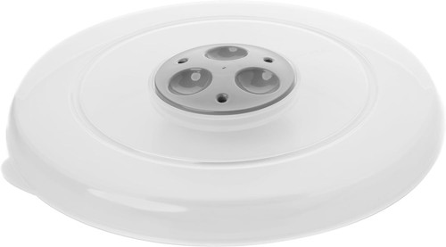Mikrowellengeschirr 6er Set 1.5L mit Deckel, Dampfregelventil, Griff Weiß - Bild 4 von 5