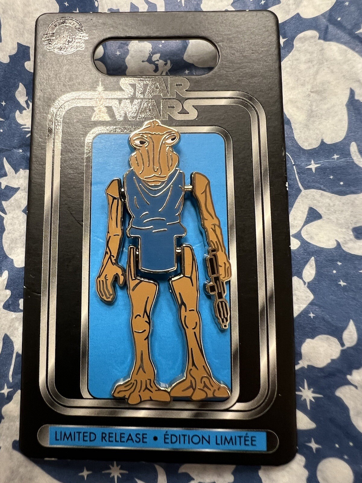 Disney Star Wars Hammerhead "Kenner Action Figure" Pin Limited Release