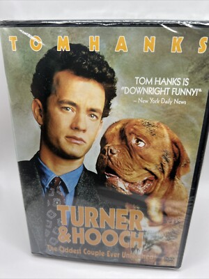 Turner & Hooch (DVD, Widescreen) NEW Tom Hanks Dog New Sealed Free Shipping D111