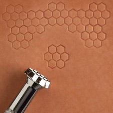 K143 Honeycomb Craftool Leather Stamp 66143-00