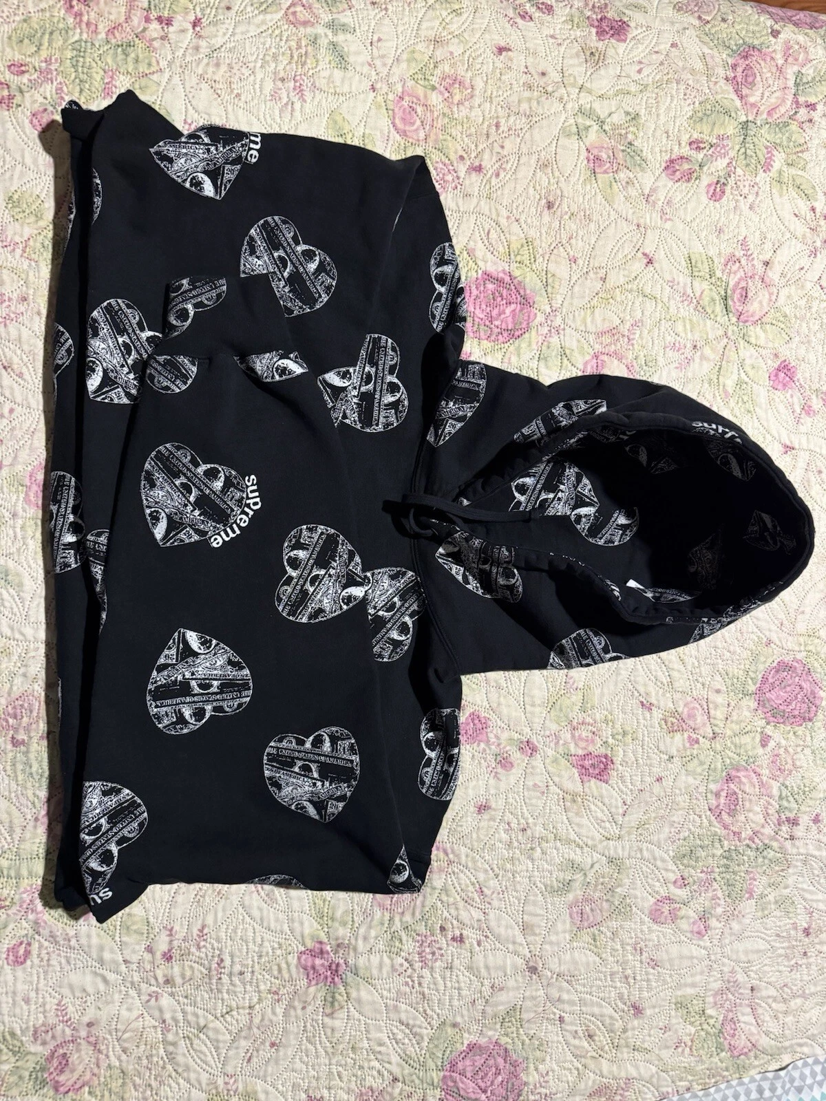 Felpa con cappuccio Supreme Love Cash