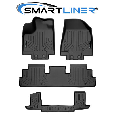 SMARTLINER Custom Fit Floor Mats Cargo Liner 2022-2025 Infiniti QX60 6 Passenger