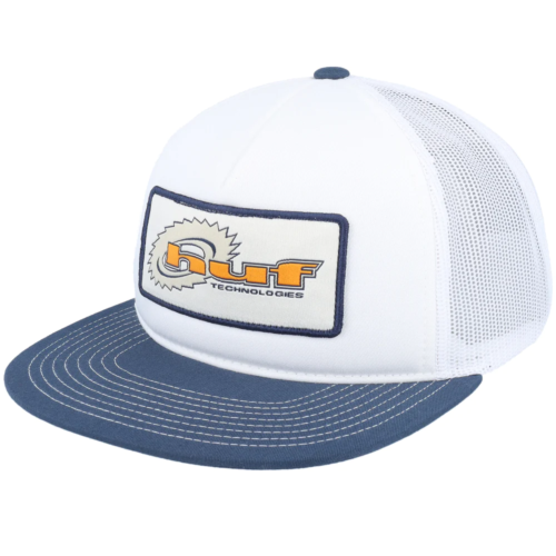 HUF Chainsaw Trucker Hat White - Picture 1 of 1
