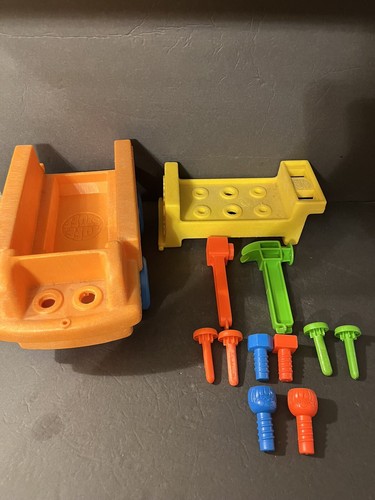 Vintage Mattel TUFF STUFF Pound-A-Truck Complete. Nice! - Picture 12 of 17