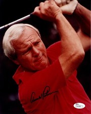 Arnold Palmer PGA Golf Hall of Famer Signed 8x10 Photo w/JSA COA
