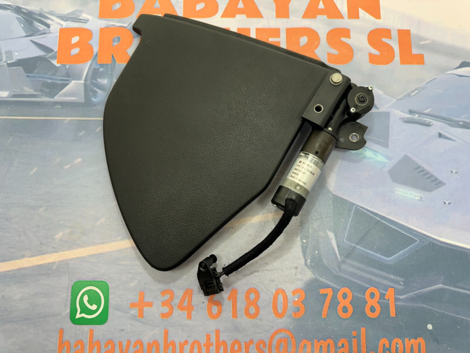 93188314 13307640405 OPEL ASTRA H TWINTOP Dachflosse Flügelmotor 