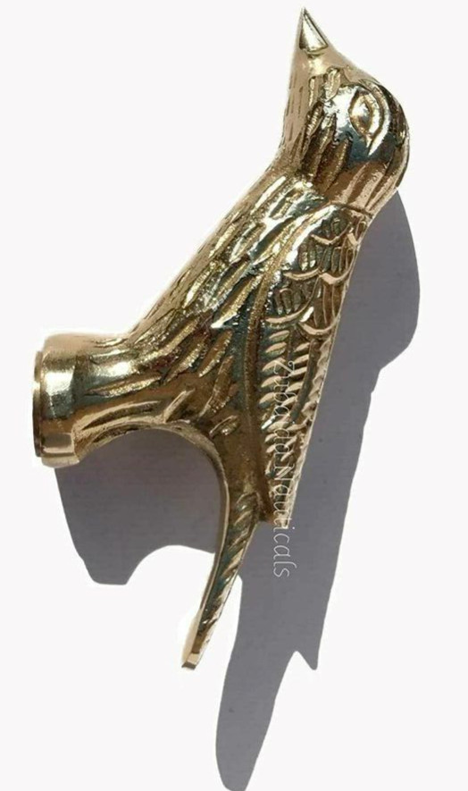 Collectable Handmade Solid Brass Bird Designer wa… - image 5