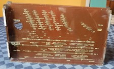 SCALA PARLANTE PER RADIO A VALVOLE CON TELAIO - VARA TORINO - MOD 590