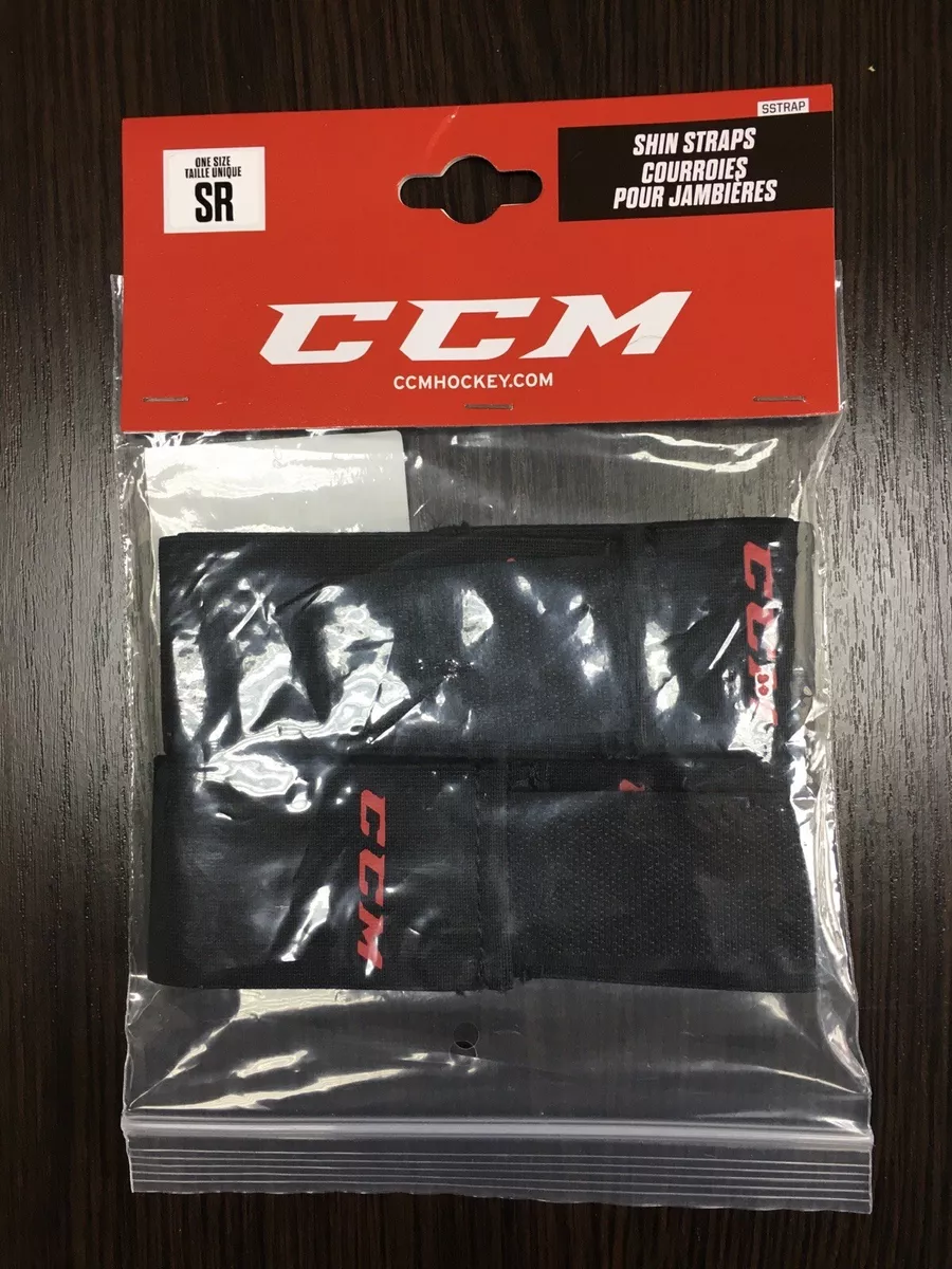 Pro Return KHL Stock CCM Reebok JOFA Adjustable Hockey Shin Strap 4 pcs Set #2