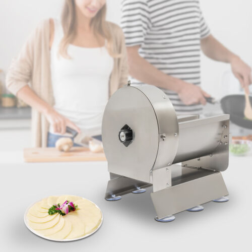 Cabbage Shredder Silver Commercial Potato Slicer Fruit Vegetable Slicing Machine