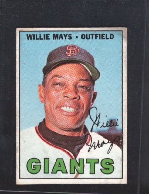 1967 Topps Willie Mays #200 Baseball Card for sale online | eBay