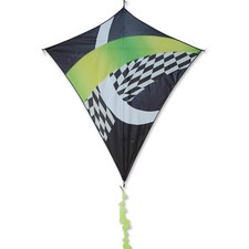 PMR15302 Premier Kites Borealis Diamond Kite - Neon Tronic Gradient