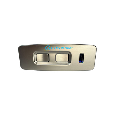 Elektrischer Liegeschalter Zwei Tasten USB Sofa Stuhl 5 Pin G-Plan Parker Knoll