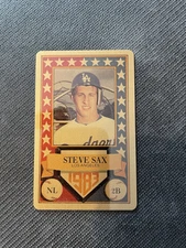 1983 Perma-Graphics All Star Gold Steve Sax