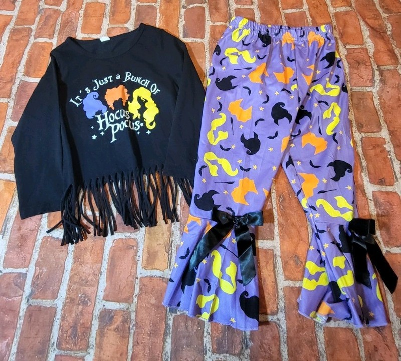 Boutique Hocus Pocus Halloween Girls Set Runs Like A 4 In My Opinion
