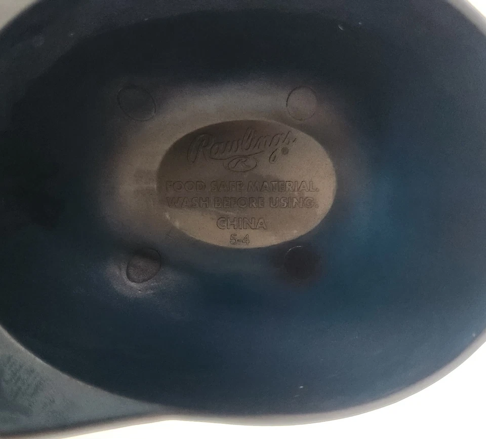 Rawlings-New York Yankees-Mini Casco Helado Cuenco-Recuerdo-Azul Marino 5”-Lote de 6 Foto 4 de 4