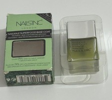 Image of Nails Inc NailKale Superfood Base Coat Nail Polish Treatment Shine Varnish 14ml