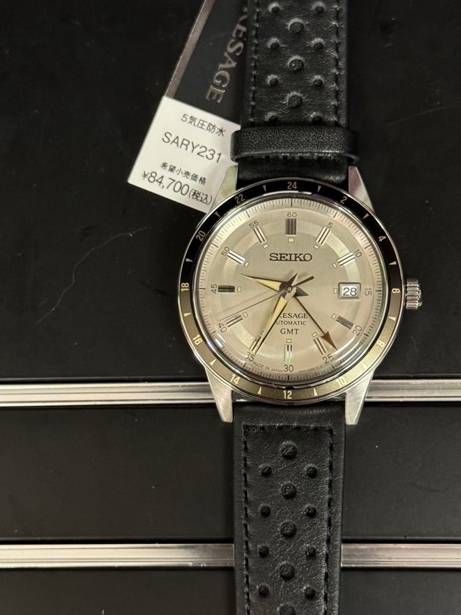 Brand new Seiko Presage automatic wristwatch men s basic line SARY231 Style 60 s