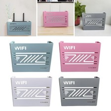 Household Router Storage Boxes Wires Keeper Holder Router Shelf Storage Case for