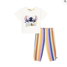 Lilo And Stitch Baby Girl Pant Set Size 3/6m