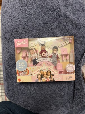 2003 Barbie Happy Family Neighborhood HAPPY 1st BIRTHDAY BABY FRIENDS