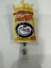 Sabritas Retractable Badge Lanyard mexican chips badge Reel
