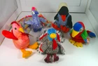 Ty Beanie Babies Bird LOT of 5 Vintage ~ Great Condition MWMT