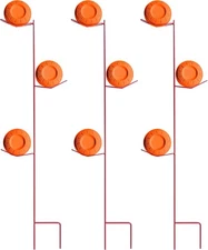 Clay Pigeon Holder Target Practice Shooting Stands Tri-Tower Steel 3-Piece Pack