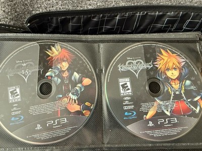 Kingdom Hearts HD 1.5/2.5 Remix Sony PlayStation 3 / PS3 Discs Only Tested