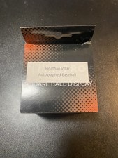 Jonathan Villar Autographed Baseball from Camden Yards!  New In Box!