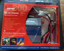 Samlex SAM-800-12 800 Watt High Efficiency Modified Sine Wave DC-AC Inverter NEW