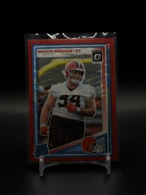 Mason Graham Rated Rookie Red #340 - 2025 Panini Donruss Football
