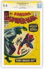 Amazing Spider-Man #45 - CGC 9.4 - Signed by Stan Lee and John Romita