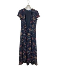 Silk Cache-Coeur Dress, Elegant Women's Evening Dress,