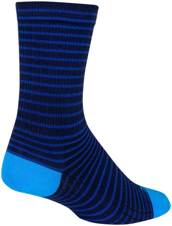 Носки SockGuy Navy Stripes SGX - 6 Темно-синий Большие размерыX-Large 3090₽