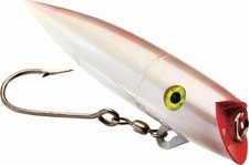 SIL ACE HI 5"PLUG SGL HK GLO/MOTHER-PRL (SINGLE HOOK WITH RATTLE)