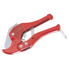 42MM TUBE CUTTER PVC PLASTIC VINYL PIPE CONDUIT CUTTING PLUMBER RATCHET TOOL RED