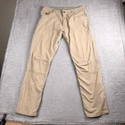 Kuhl Radikl Pants Mens 38 (38x35) Tan Hiking Outdoor Performance Tech Chino